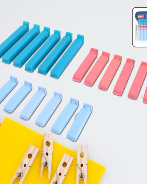 Pouch Sealer Clips – 18-Piece Airtight Food Storage Set