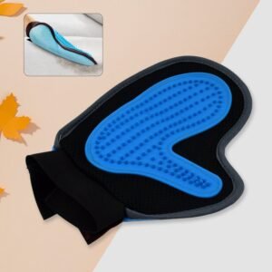Pet Grooming Glove � Gentle Deshedding & Massage Tool for Pets