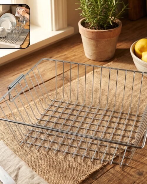 Stainless Steel Kitchen Sink Basket – Multi-Functional & Durable