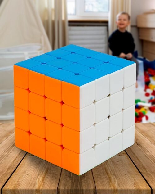 4x4x4 Magic Cube – High Speed Stickerless Brain Teaser | Aditi
