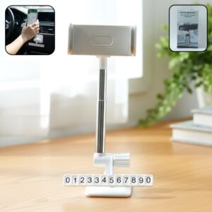 01_30bca177-c9fa-4523-a2cf-f23e54b78cba.jpg Car Dashboard Mobile Phone Holder – Adjustable 360° Rotatable Mount