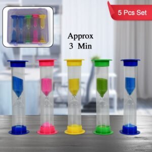 01_42c05b69-7d53-43e1-a7f2-efa782a75307.jpg Sand Timer – 3-Minute Plastic Hourglass Set | Inventive Play
