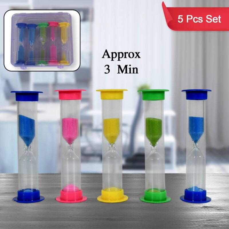 01_42c05b69-7d53-43e1-a7f2-efa782a75307.jpg Sand Timer – 3-Minute Plastic Hourglass Set | Inventive Play