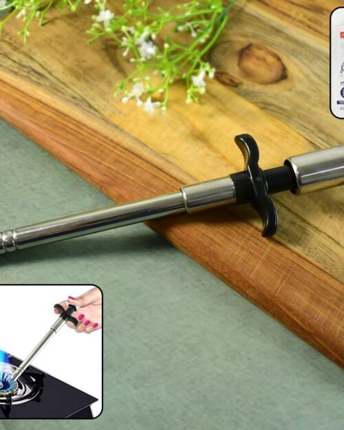 Gas Stove Lighter – Safe Spark with Long Stainless Steel Shaft