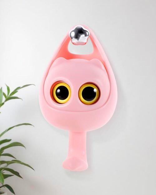 Adhesive Coat Hook – Cute Wink Cat Design, No Drill | Indo Glow