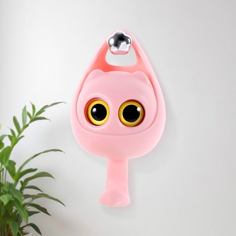 01_5579e72a-31e1-4d94-a66e-790249680635.jpg Adhesive Coat Hook – Cute Wink Cat Design, No Drill | Indo Glow