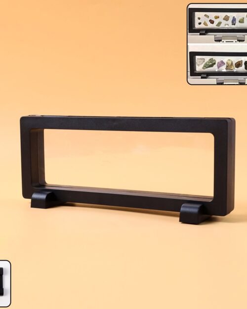 Jewellery Display Box – Transparent Floating Magnetic Frame 23x9 cm