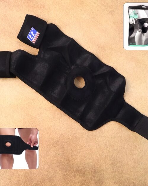 Adjustable Knee Support Brace – Comfortable Patella Hole Design