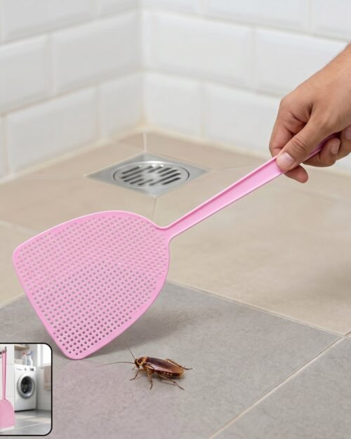 Manual Fly Swatter � Long Handle for Easy Pest Control
