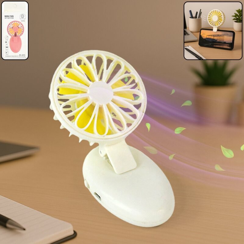 Mini USB Handheld Fan – Portable & Rechargeable Cooling | VoltDesk