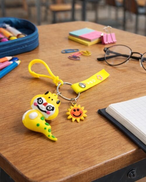 Cute Dinosaur Keychain – Playful Accessory for Bags & Keys