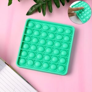 Stress Relief Silicone Pop It Fidget Toy � Durable & Portable