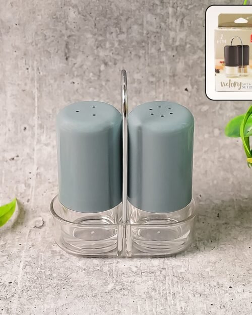 Salt & Pepper Dispenser Set – Precise Acrylic Seasoning Shakers