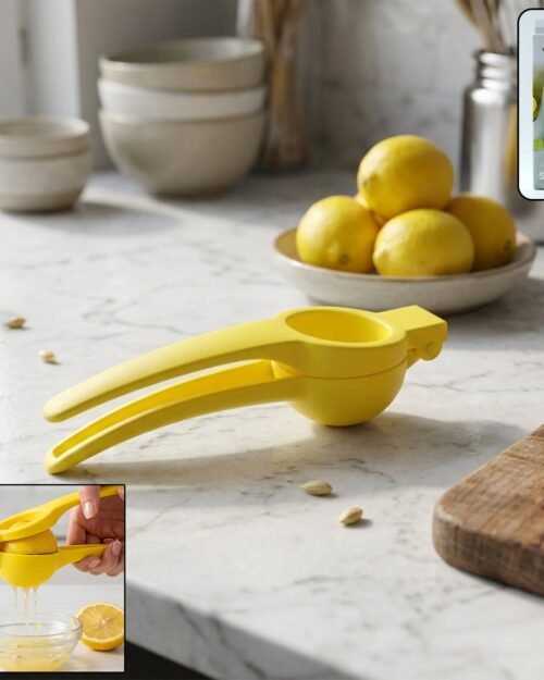 Lemon Squeezer – Compact Manual Citrus Juicer for Fresh Juice