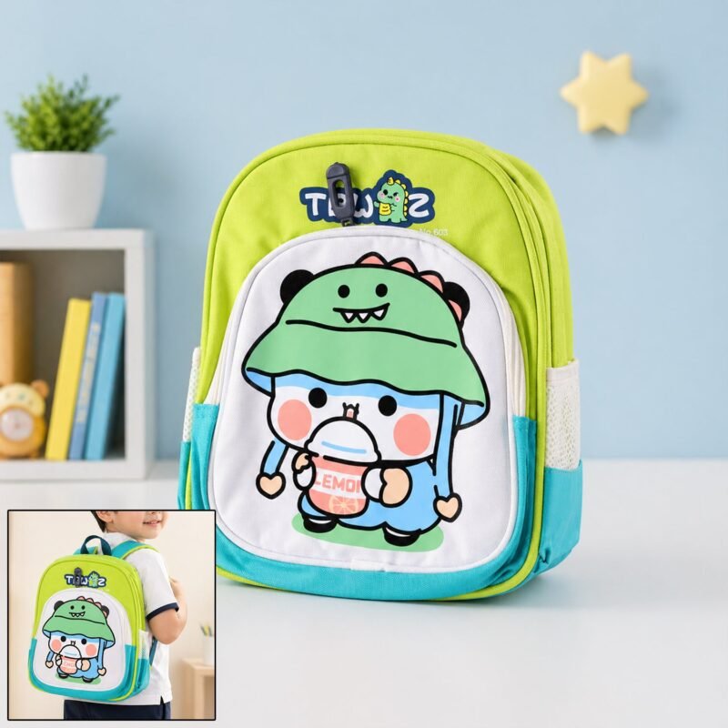 01_bbe29364-c420-487c-b4f4-68a27772d466.jpg Kids Sling Backpack � Lightweight Cartoon Design for Daily Use