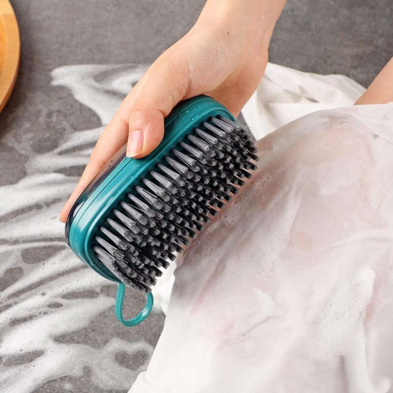 Hydraulic Liquid Dispensing Brush � Effortless Cleaning & Soap Control