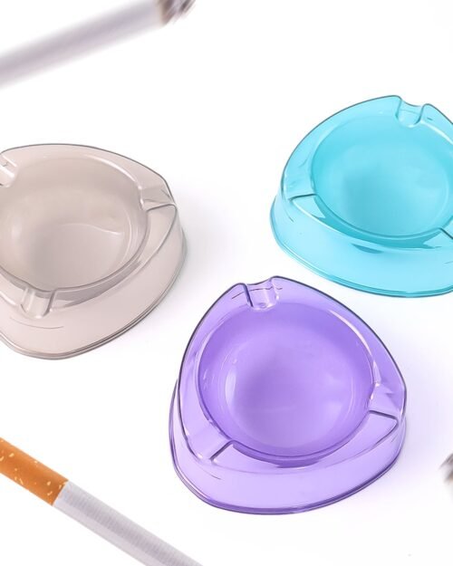 Unbreakable Plastic Ashtray � Stylish & Durable for Indoor & Outdoor Use