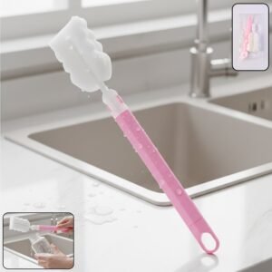 01_c49cc531-7ca1-47ac-86d2-62f938d38c4c.jpg Long Handle Silicone Bottle Brush � Gentle & Flexible Cleaning