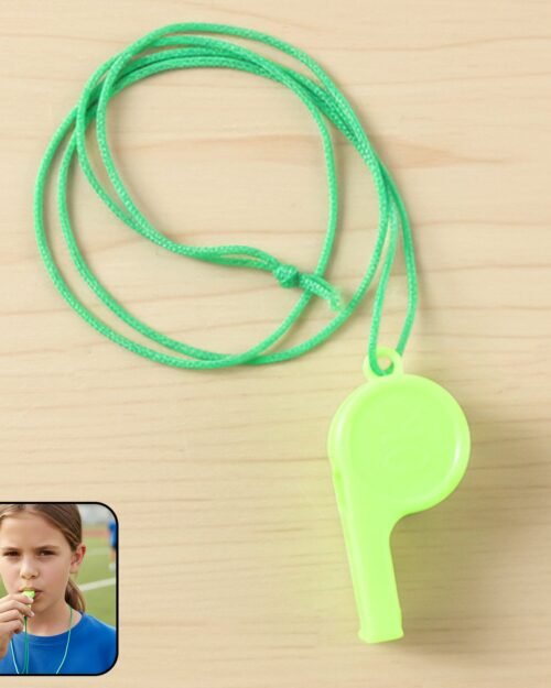 Plastic Sports Whistle – Loud and Durable Safety Signal