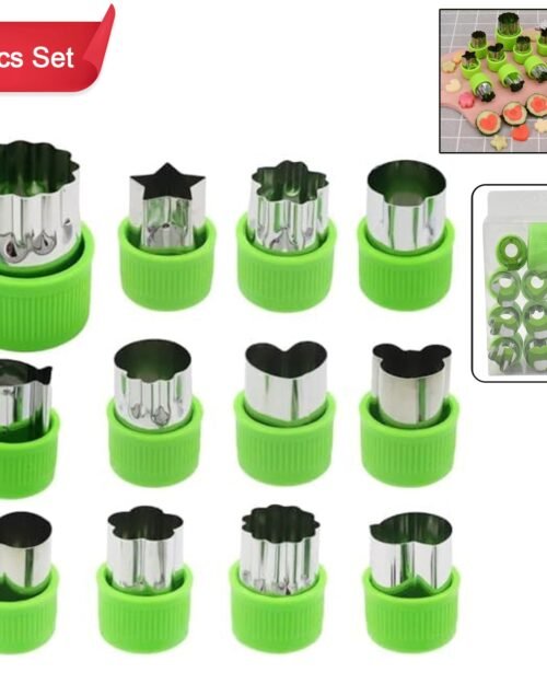 Stainless Steel Cookie Cutter Set � 12 Pc Baking Molds | Bake & Dwell