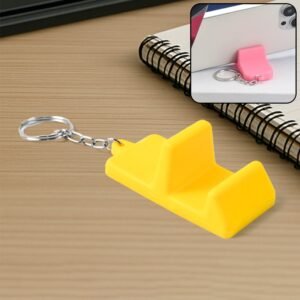 Mobile Stand Keychain – Compact 2-in-1 Phone Holder