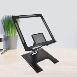 01_feca8eed-0f54-465b-b243-c44514b0c541.jpg Adjustable Phone Stand � Aluminium Alloy, Foldable | Wiregenix