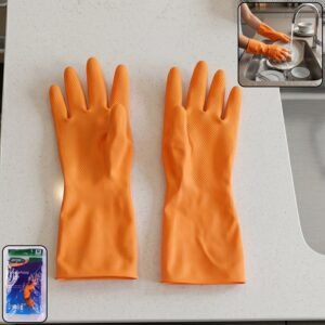 01_fef5f0f1-c384-41e9-99d7-7f24001bd31e.jpg Waterproof Rubber Gloves � Reusable Kitchen & Household Protection