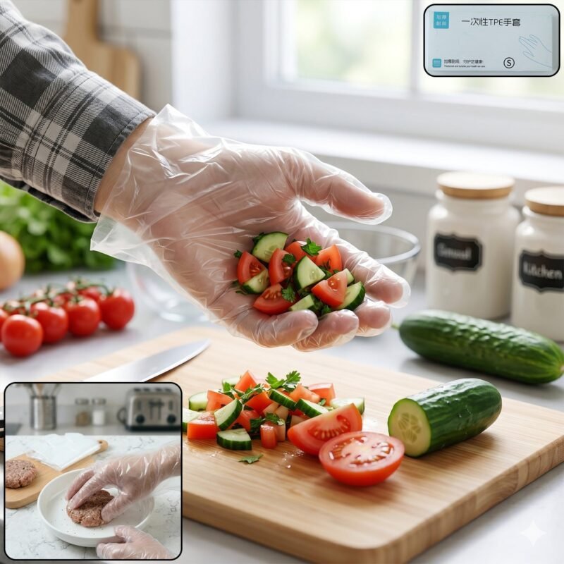 Disposable Plastic Gloves � Hygienic & Convenient for Food & Cleaning
