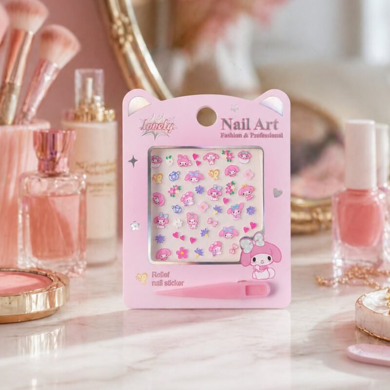 01_nailart.jpg Nail Art Sticker Set � Easy DIY Creative Manicure Kit