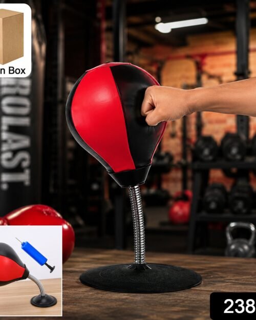 Inflatable Desktop Punching Bag � Stress Relief & Reflex Training