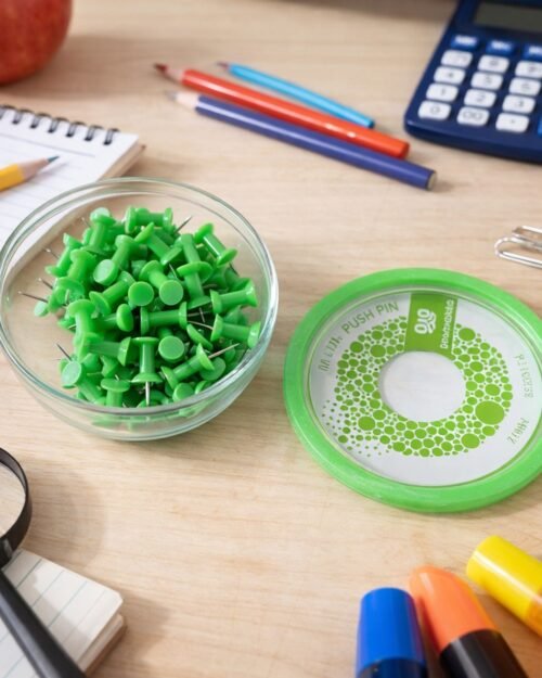 Heavy-Duty Plastic Push Pins � Reliable for Office & Home Use