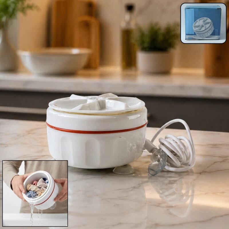 01washingmachine.jpg Portable Mini Electric Washing Machine � Compact & Easy to Use