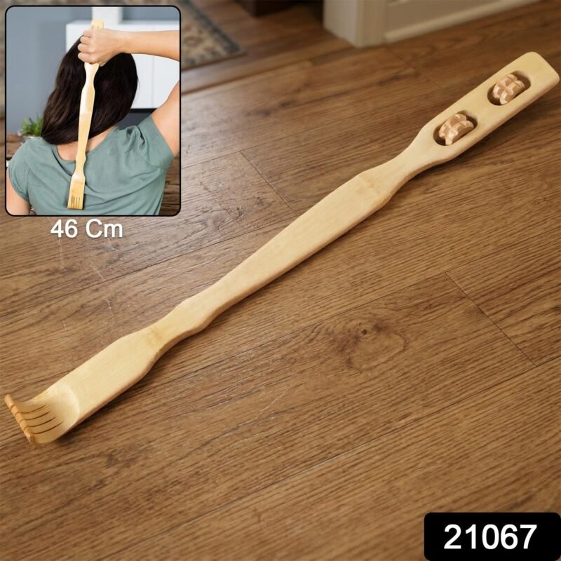 021067.jpg Wooden Back Massager Stick – Effective Muscle & Stress Relief