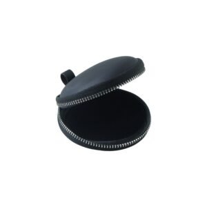 02EarbudCarryingCase-04.jpg Earphone Carrying Case – Compact Hard Shell with Zipper Closure