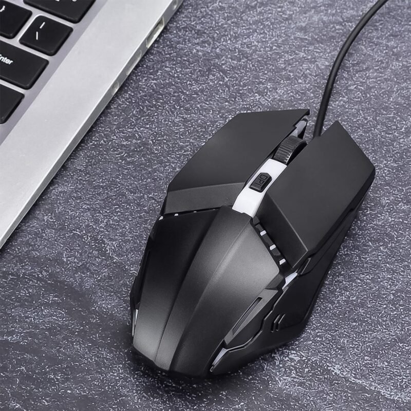 02_04660b85-7ae9-4d25-9471-0a8ed7d953ab.jpg Wired Gaming Mouse � Ergonomic Design & RGB Lighting | Indo Glow