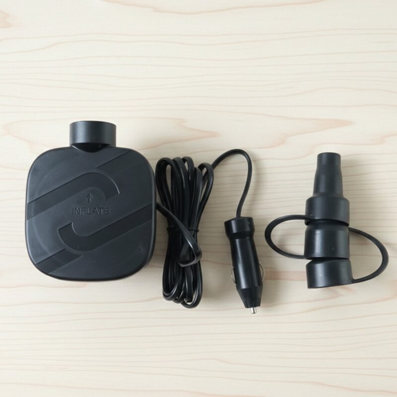 Portable Electric Air Pump – Compact Inflator with Car Adapter
