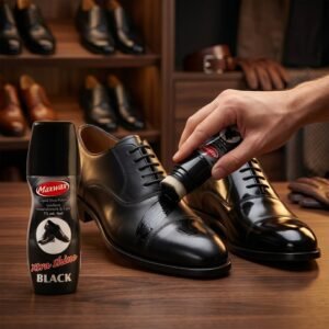Liquid Shoe Polish � Easy Application & Instant Shine for Leather Shoes