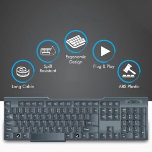 02_57ce37b7-1ab2-403b-879f-0553c084fb83.jpg Wired USB Keyboard – Ergonomic 104 Keys for Office & Home | Indo Glow
