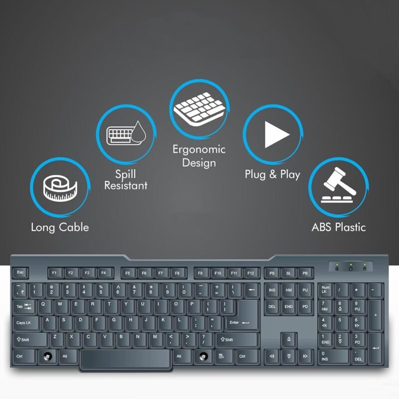 02_57ce37b7-1ab2-403b-879f-0553c084fb83.jpg Wired USB Keyboard – Ergonomic 104 Keys for Office & Home | Indo Glow