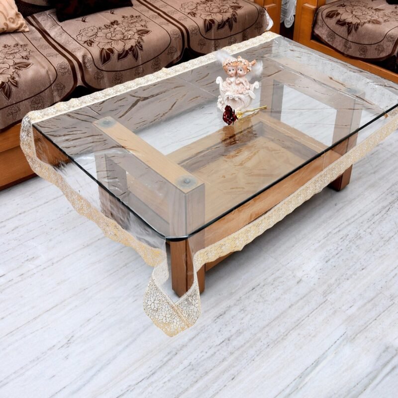 02_666b0b33-3924-40f7-9ff0-b57c87ea3da5.jpg Transparent PVC Table Cover � Waterproof & Stylish for Dining & Center Tables