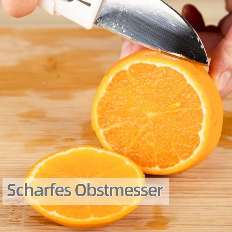 2-in-1 Knife Peeler – Stainless Steel & Portable | Quickslice
