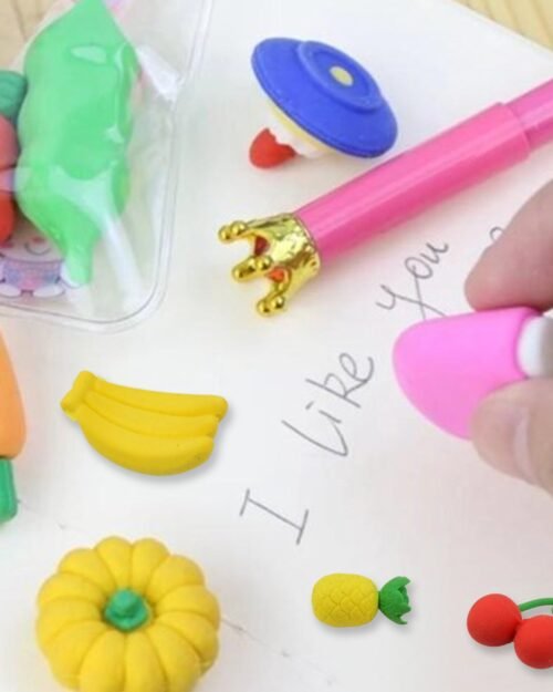 Colorful Erasers � Fun and Vibrant Stationery for Kids