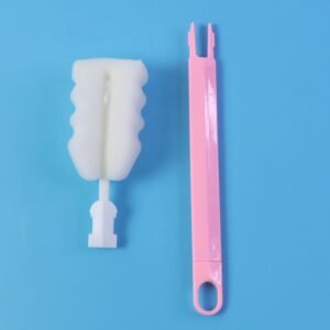 02_7305bf1e-5ecc-47ad-87d2-c0c80464e878.jpg Long Handle Silicone Bottle Brush � Gentle & Flexible Cleaning