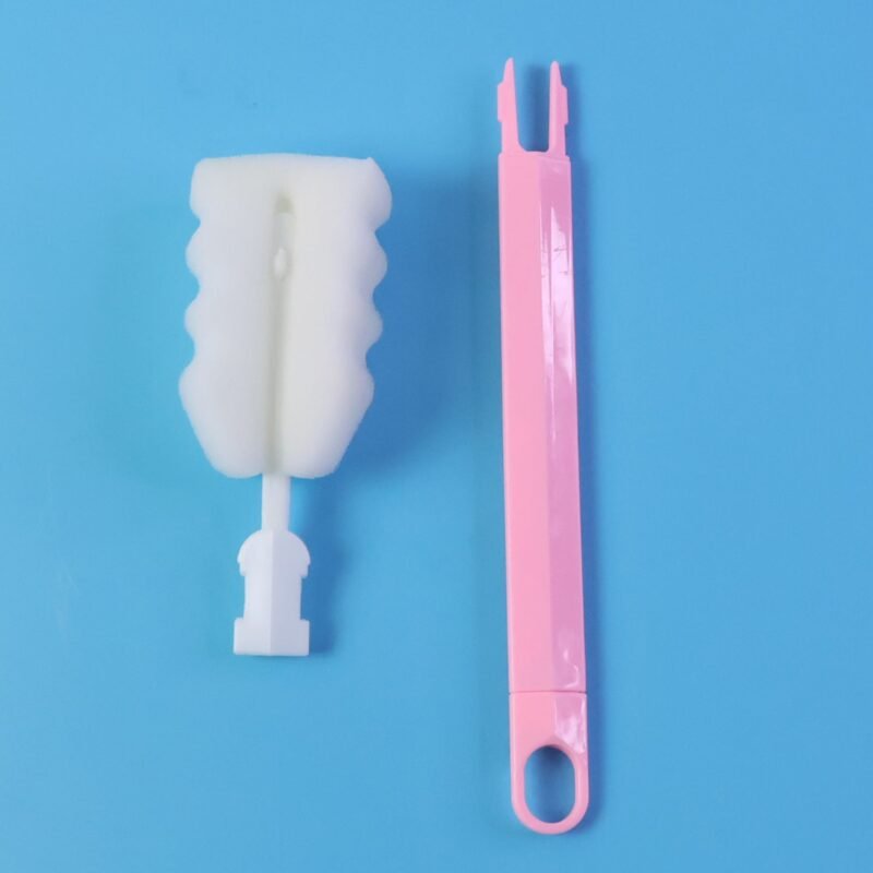 02_7305bf1e-5ecc-47ad-87d2-c0c80464e878.jpg Long Handle Silicone Bottle Brush � Gentle & Flexible Cleaning