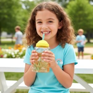 02_75cbb933-a4a1-42b5-9c34-5a36671ed09e.jpg Bear Shape Kids Drinking Cup with Straw – 350ml Fun Hydration