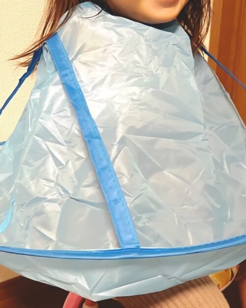 Reusable Hair Cutting Cape � Mess-Free Home & Salon Use