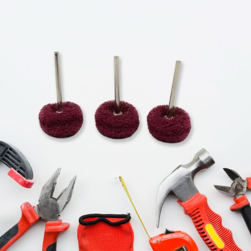 Abrasive Buffing Wheel Set � For Rust Removal & Polishing
