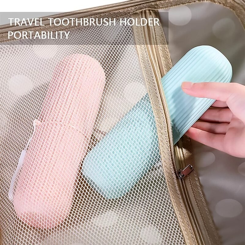 Travel Toothbrush Holder � 3 Pc Multicolor Kit | Konvex