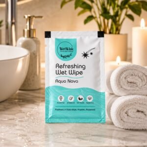 Aqua Nova Refreshing Wet Wipe � Gentle & Travel-Friendly Cleansing