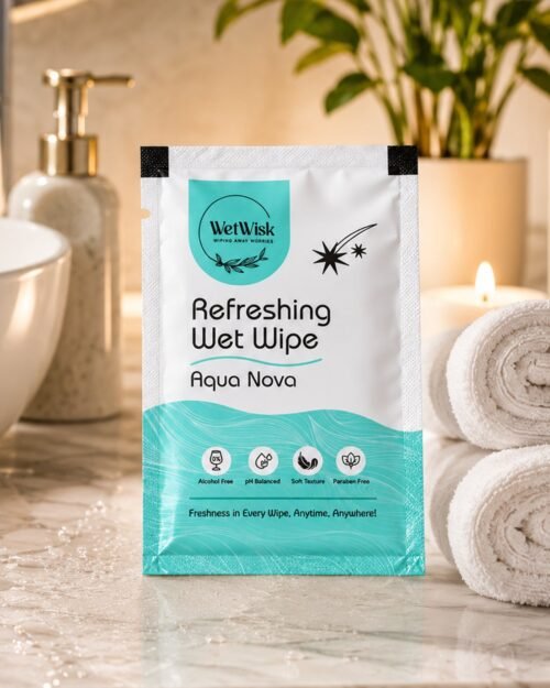 Aqua Nova Refreshing Wet Wipe � Gentle & Travel-Friendly Cleansing